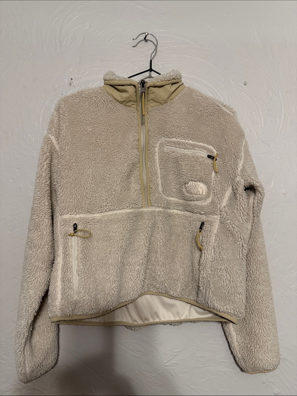Northface cropped quarter zip